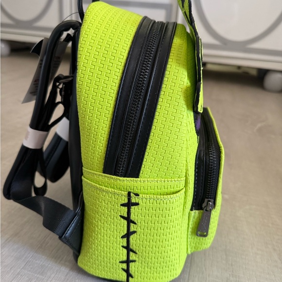 Loungefly Disney Oogie Boogie Backpack and Tumbler Set - Neon Green and Black main image 4